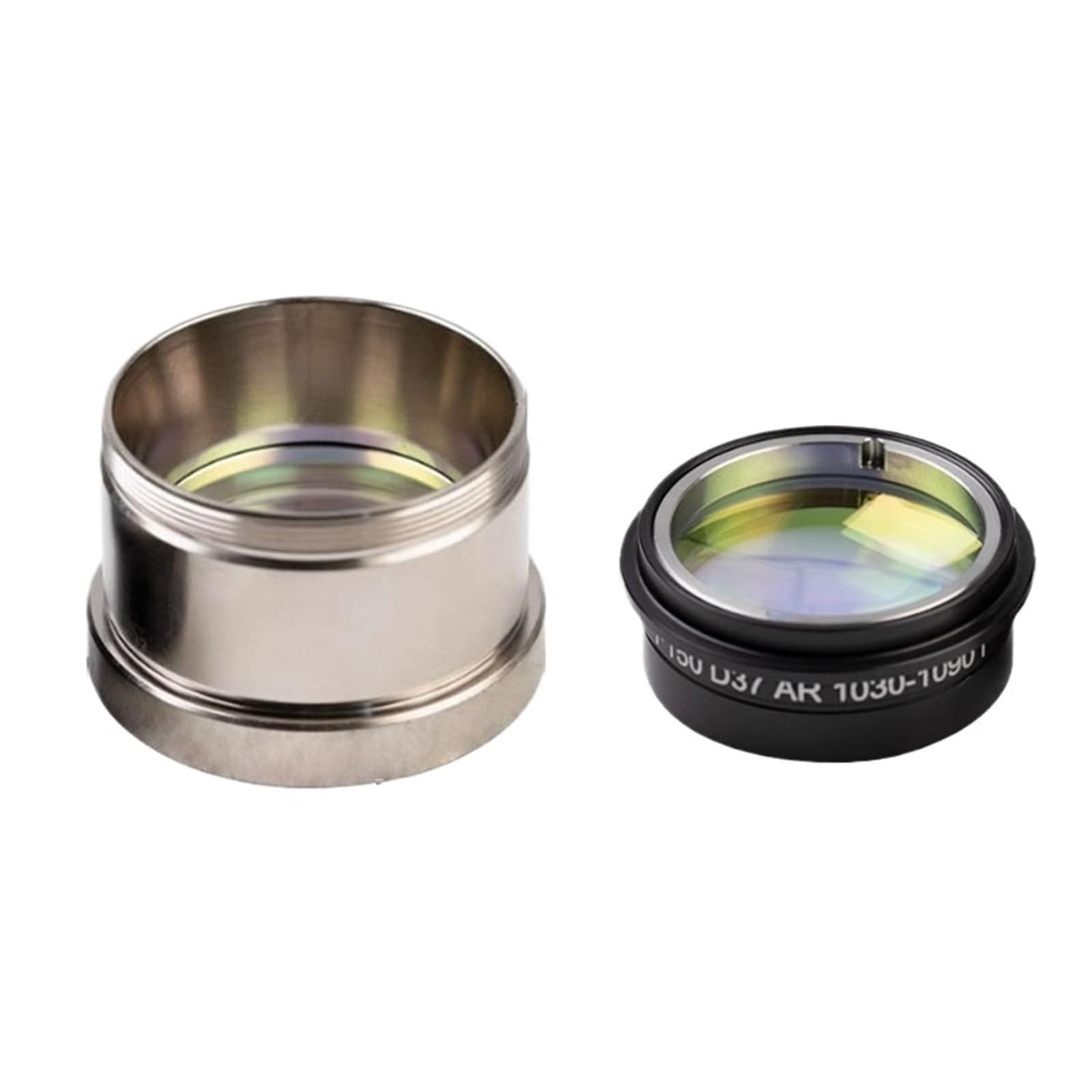1 lente di collimazione e messa a fuoco 0-6KW D37F100 F150 F200 con supporto per lenti (collimatore D37 F100)