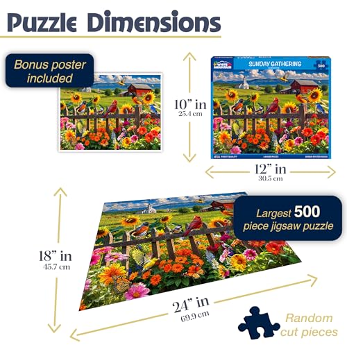 Puzzle Farm 500 Piezas 15+ Anos miniatura 2