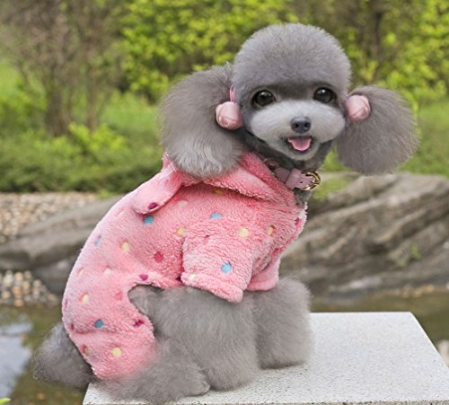 Smalllee_Lucky_Store Soft Velvet Multi-Colored Jumpsuit, Pink, X-Large #TOP6