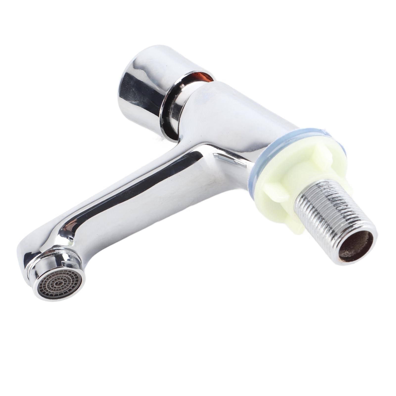 Water Saving Time Delay Faucet Public Ktchen Bathroom Chrome Plated Self Closing Water Saving Time Delay Basin Sink