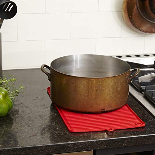 Better Houseware 3424 Kitchen Drying Mat, Standard, Red #TOP7