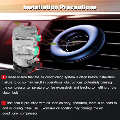 Image of Air Conditioner Compressor for Car for Hyundai Sonata for Kia Optima