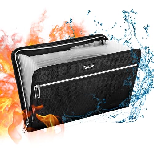 Sac de rangement ignifuge au bureau pour classer les documents administratifs A4