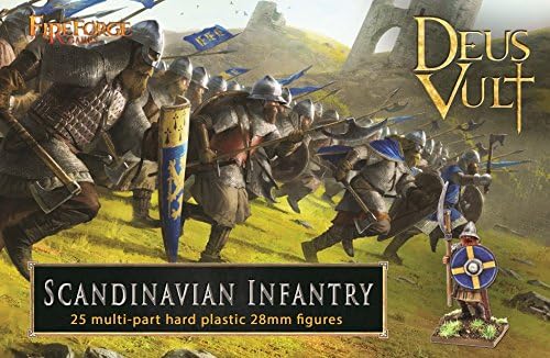 Deus VultMedieval Scandinavian Infantry (25) (28mm) (Fireforge Games)