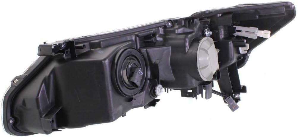 CarLights360: For 2013 2014 2015 Acura ILX Headlight Assembly Driver and Passenger Side DOT Certified w/Bulbs Replaces AC2502121 AC2503121