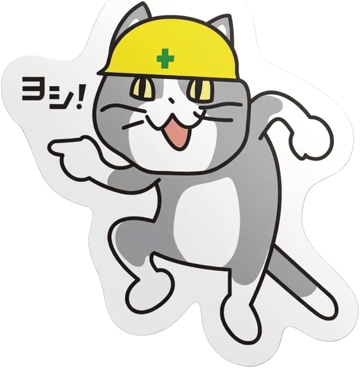 現場猫ステッカー