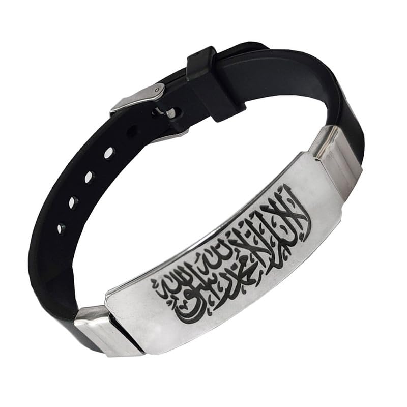 See full amazon price history chart for Shiv Jagdamba Religious Allah Prayer Muslim Arebic Wristband Silicone Bracelet For Men And Boys ShivBrN13 Shiv Jagdamba Religious Allah Prayer Muslim Arebic Wristband Silicone Bracelet For Men And Boys ShivBrN13 (B0CVQN6NTB) Amazon Price History, Amazon Price Tracker