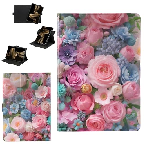 Funda Compatible para Sony Reader PRS T3 6.0 Pulgadas eReader Funda Tablet Case Cover [Función de rotación de 360 Grados][Protección Reforzada de los Bordes contra caídas] QHDY