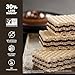 Loacker Classic Dark Chocolate Wafers - Premium Crispy Wafer Cookies with Dark Chocolate Cream Filling - Multipack of 12 Snack Packs - NON-GMO - Sustainably Sourced Cocoa - 45g/1.59oz, Pack of 12