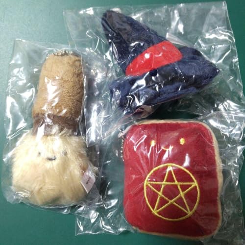 にっこりーノ 魔法使いのぬいぐるみ 魔導書 ほうき 魔法の帽子 ガチャ