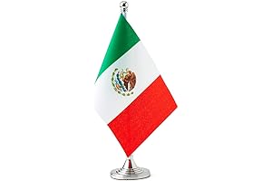 Mexico Table Desk Mini Flags