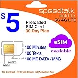 SIM Card with 1st Month Service - Standard Micro Nano - No Activation Fee No Contract - 30 Day Service