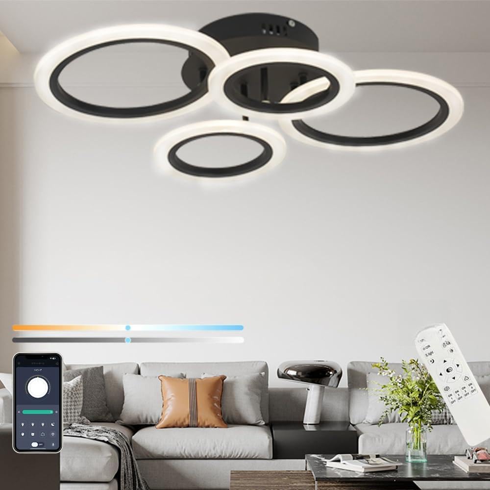 Amazon.co.jp : STARIY LED シーリングライト シンプルでおしゃれ