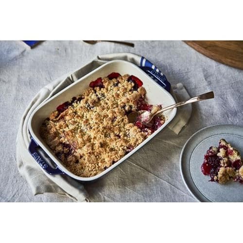Staub Pirofila In Ceramica Blu 34X24X7.6Cm - 4