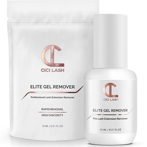 Gel removedor de extensiones de pestañas para extensiones de pestañas profesionales, elimina las pestañas en los años 60, súper rápido y fácil de