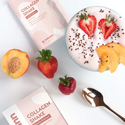 Keto Vanilla Almond Shakes - 100% Grass Fed Collagen Protein by Bone Broth Expert Dr. Kellyann - Gluten Free, Dairy Free, Soy Free, Non-GMO - Perfect for Keto, Paleo & Weight Loss Diets (7 Servings) - Thumbnail 3