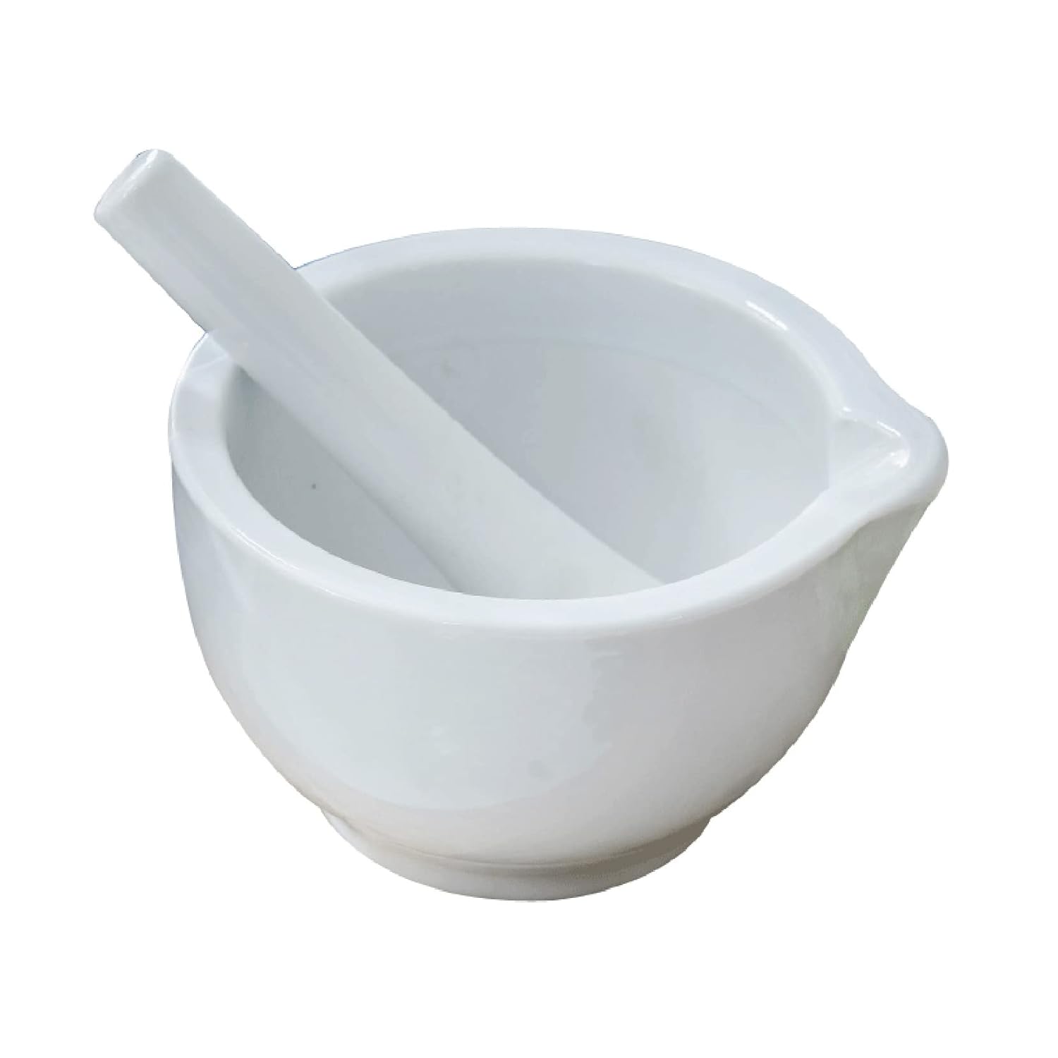 White Ceramic Set Ceramics Porcelain Spice Grinder Masher Spice Stoneware Pill Crusher