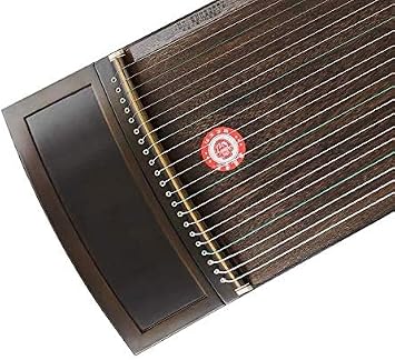 LANDTOM Longfeng 8813 Nanmu Plain Color Professional Paulownia Guzheng for Adults/Beginners