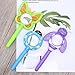 BESPORTBLE 3pcs Girl Plastic Insect Magnifier Handheld Magnifying Glass for Bug Exploration Lightweight Odorless Educational Toy for Outdoor Adventures