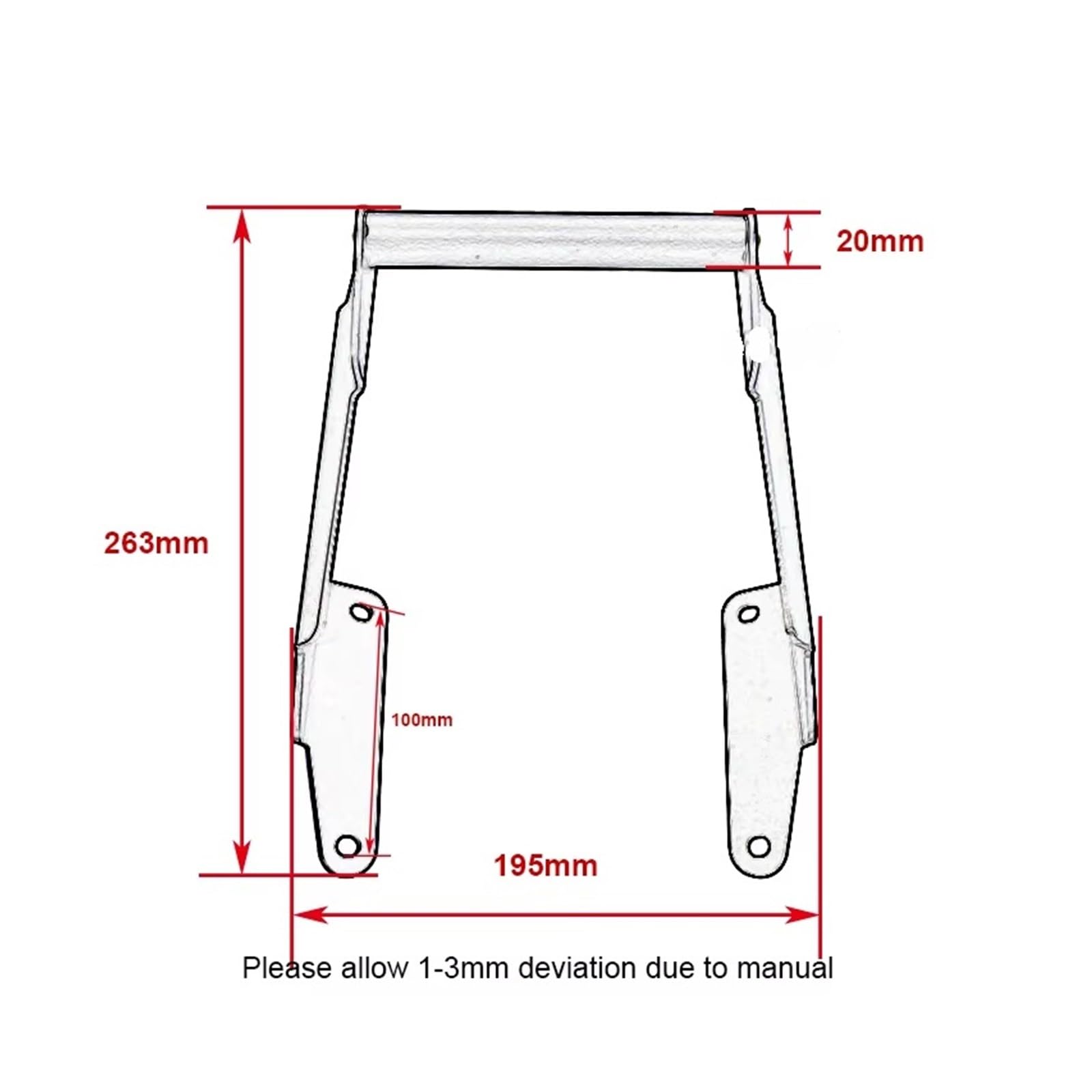 pour NC750X NC 750X 2016-2019 Accessoires De Moto GPS/téléphone Intelligent Navigation GPS Support Plaque Adaptable Support Guidon Moto GPS