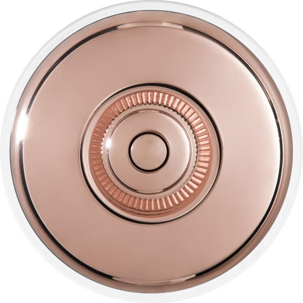 FONTINI - DIMBLER - Bouton Poussoir Carillon Porcelaine Blanche Coque Cuivre Réf. 60310723