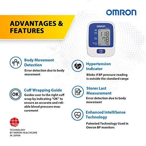 Omron Hem 8712 Blood Pressure Monitor #TOP1