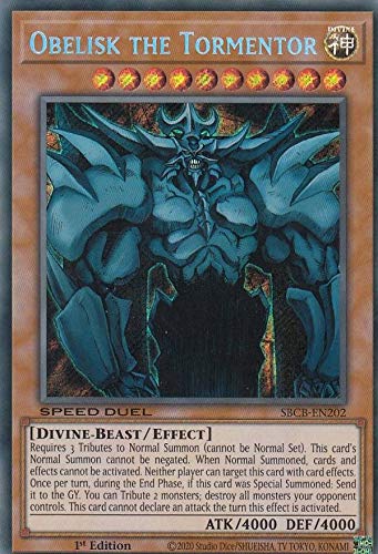 Amazon.co.jp: 遊戯王 SBCB-EN202 オベリスクの巨神兵 Obelisk the