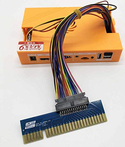 TAPDRA Pandora's Box 9 Arcade Board, 1500 Retro Classic Vintage Multi Video Games, Arcade Cabinet Console Machine DIY Kit, with Harness Cable/Power Switch Adapter, HDMI VGA 720P LCD Monitor