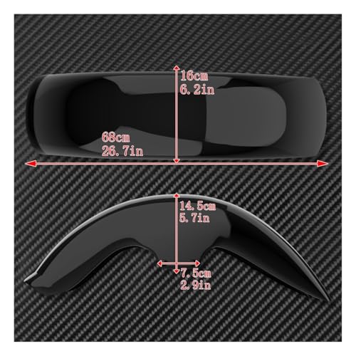 Garde-Boue Hugger Softail FLSTF Finition Profilée Sur Mesure