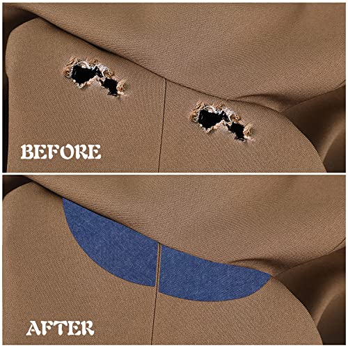 Augshy 29pcs Jean Iron on Patches for Clothing Repair 4.9 X 3.7 Inch Iron on Patches for Clothing