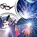 Welding Glasses, No Slip Auto Darkening Anti Glare, Safety Glasses For Welders for Professionals, Adjustable Protective Eyewear with UV Protection, Workshop Metal Fabrication Tool