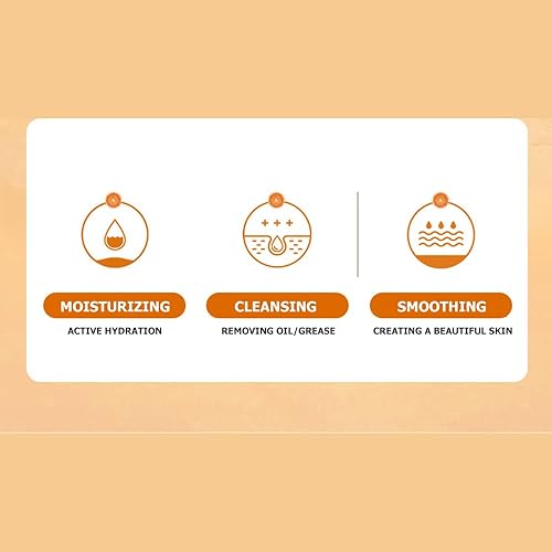 Miniatura 8 de BIOAQUA Vitamina C Hidratante Facial Esencia Crema Limpieza Facial Suavizar Piel Seca Grasa Reparación del Acné 1.76 oz 1.76oz