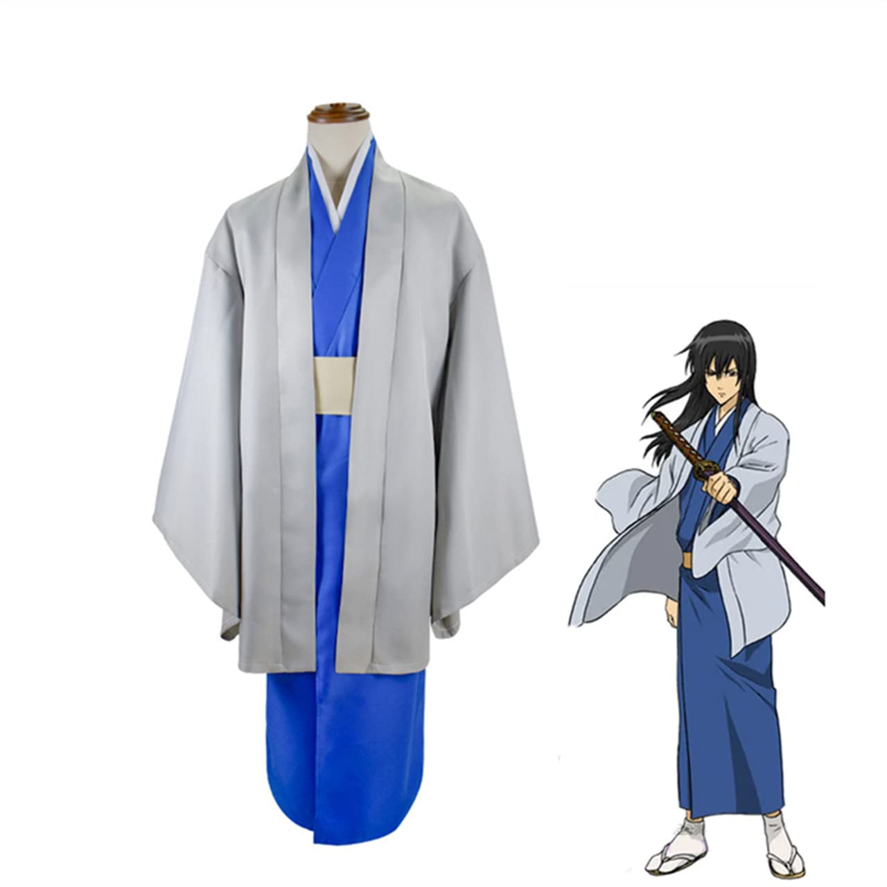 銀魂 桂小太郎 コスプレ Amazon.co.jp: yuanqing 銀魂 ぎんたま コスプレ衣装 桂小太郎 かつら