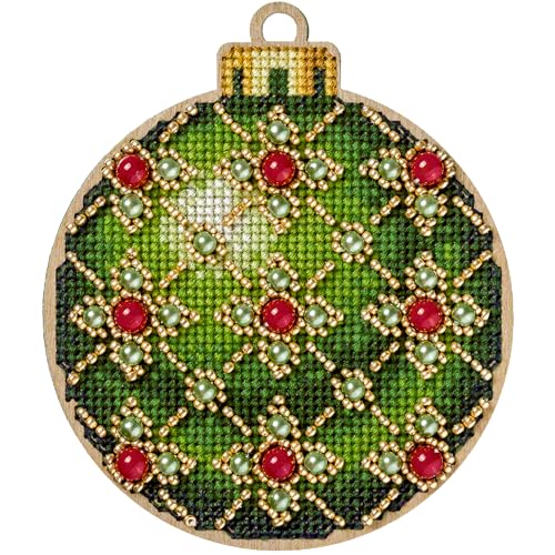 Image of Wizardi Wonderland Crafts Cross-Stitch kit on Wood FLW-007