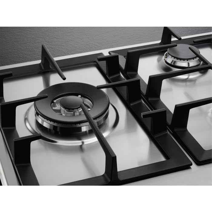AEG HGB95522SM Acciaio inox Da incasso 90 cm Gas 5 Fornello(i)