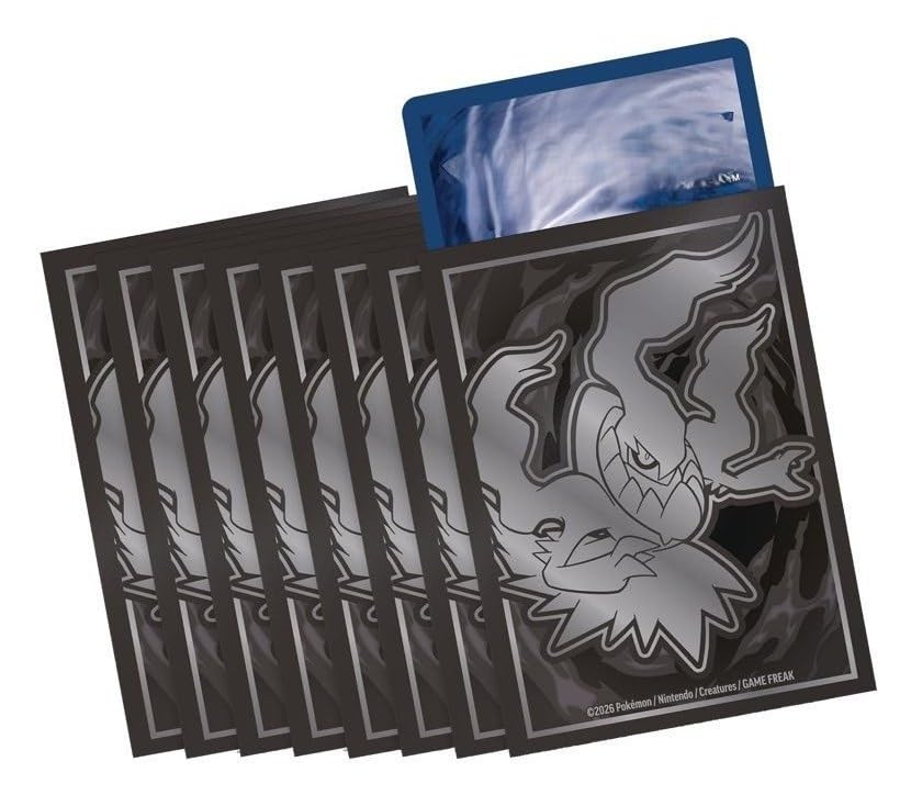 Elite Top Trainer Box Sleeves Matte for Cards, Card Sleeves Pack of 65 for Trading Cards Games with BB-Toy-Trades Shipping Protection - Dark Night Darkrai — image 1