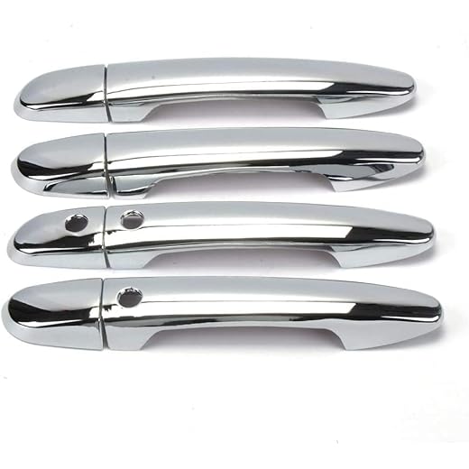 Car Handle Latch Cover Scratch Guard Chrome Finish
