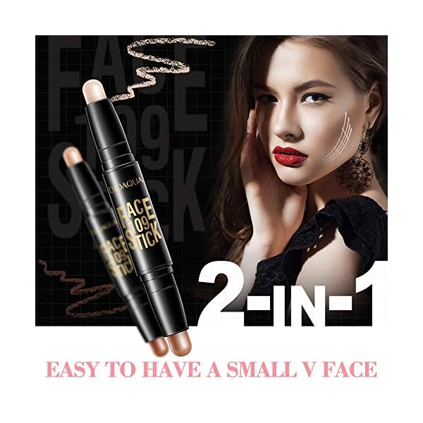 Contour-and-Highlighters-StickContour-StickConcealer-Contour-Highlighters-StickDouble-Head-Make-up-Concealer-Contouring-Cream-Set-Face-Highlighters-Sticks Contour and Highlighters Stick,Contour Stick,Concealer Contour, Highlighters Stick,Double-Head Make up Concealer Contouring Cream Set Face Highlighters Sticks
