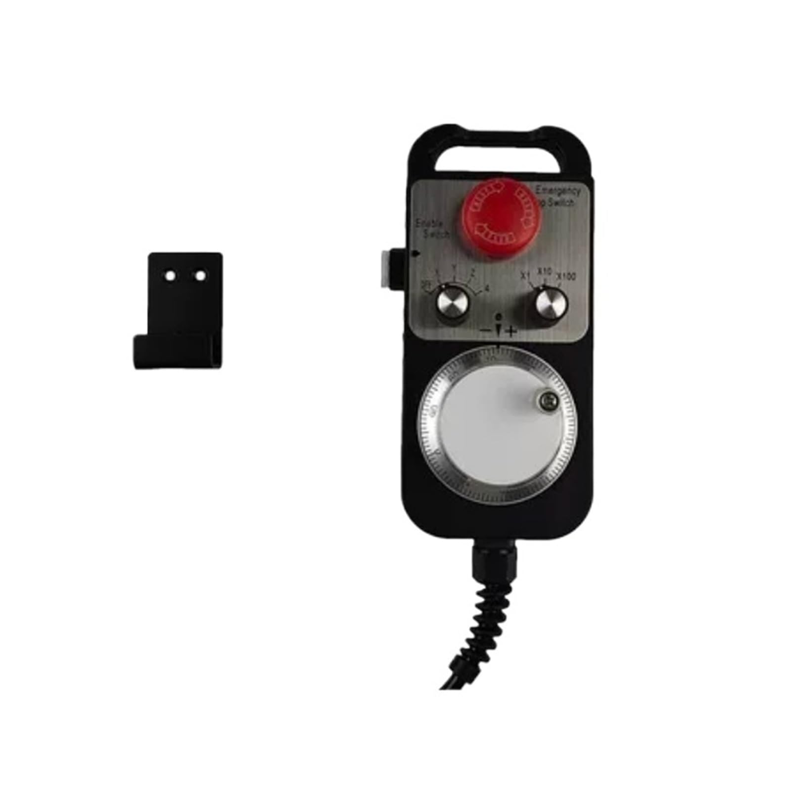 PMZZHUPVR Engraving Machine Controller Handle JMPG2 4-Axis, CNC Electronic Handwheel with Emergency Stop