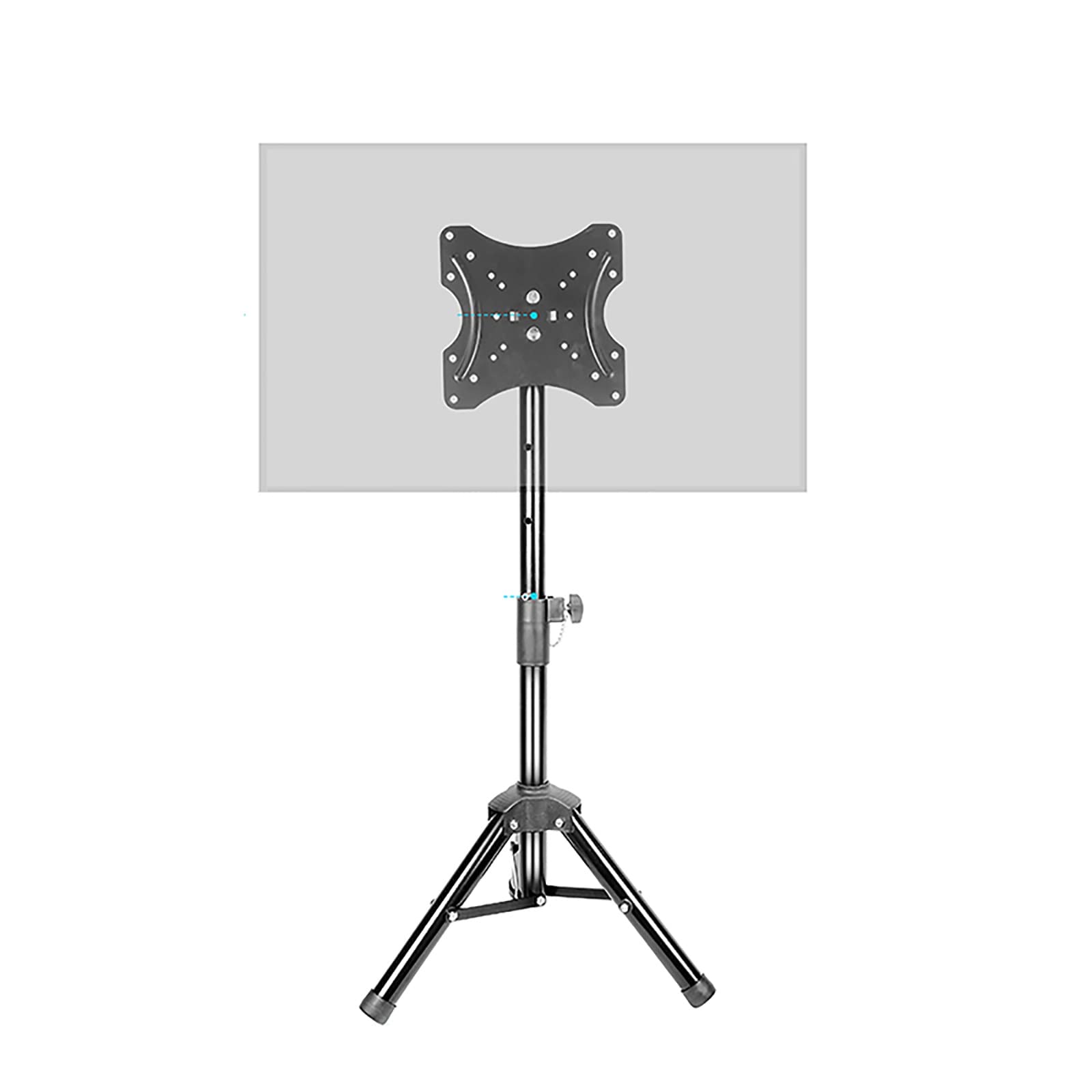 Support TV de table pivotant pour regarder la télévision du salon à la cuisine ouverte
