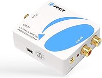 OREI DA21 Optical SPDIF/Coaxial to RCA 3.5mm Analog Audio Converter for TV to Stereo Systems