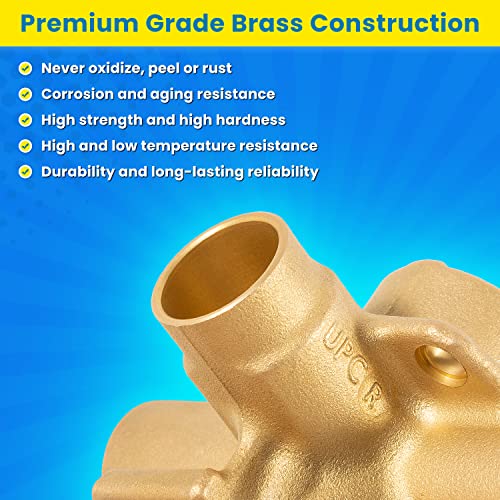 Replace For Moen 2520 Posi-Temp Pressure Balancing Valve Brass Tub And Shower Valve 1/2 Inch Cc Connection With 1222Hd Heavy-Duty Brass Shell One-Handle Faucet Cartridge For M-Pact Common Valve System #TOP5