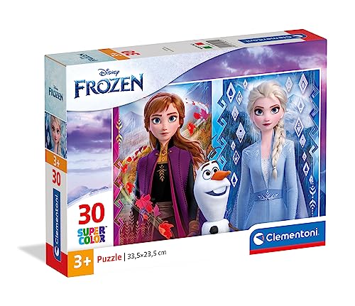 Clementoni Puzzle 30 Piezas Frozen 2, Multicolor, Talla Unica
