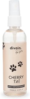 Perfume para Mascotas 100ml | Cereza + Jazmín + Sándalo | Fragancia Oriental Floral Afrutada para Perros y Gatos | Cherry Tail | divain.Pets