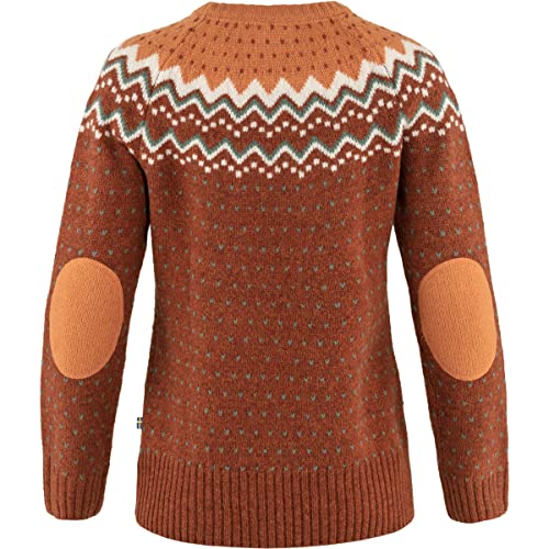 Image of Fjallraven F89941215-242XXS Ovik Knit Sweater W Autumn Leaf-Desert Brown XXS