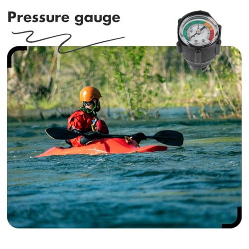 Manometer Schlauchboot: Barometer Aufblasbares Surfbrett Schlauchboot Werkzeug Druckprüfer Pumpendruckmessgerät Manometer Für Surfbrett Druckanzeige Luftdruckmesser Manometergerät Kajak Druckmesser