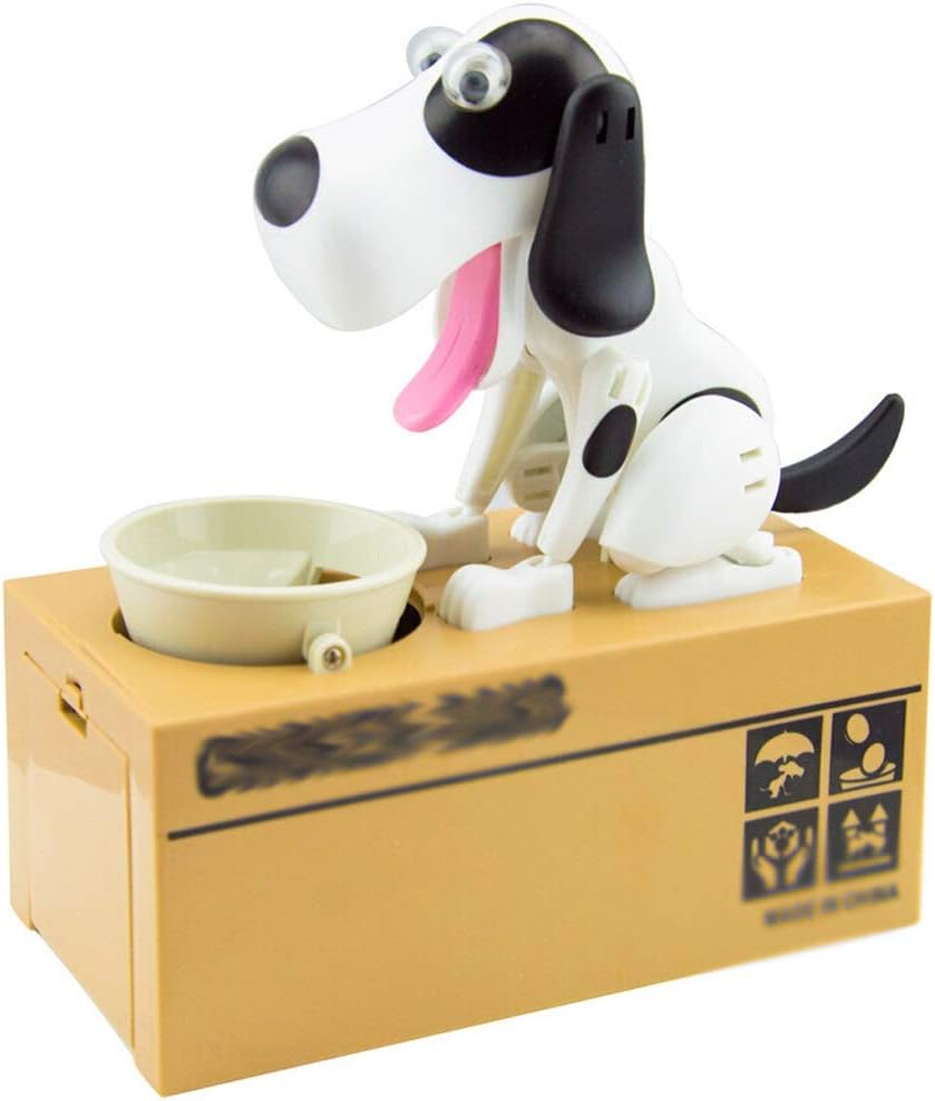 Jbshop Coin Purses & Pouches Creative Money Dog Piggy Bank Children Birthday Gift Toy Large Capacity Piggy Bank Digital Coin Bank