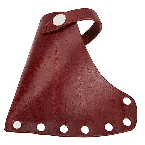 Mipcase Professional Protective Hatchet Cover Case Cattlehide Axe Blade Protector for Outdoor Use Fit and Versatile Axe Supply for Camping