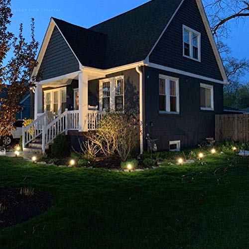 Leonlite 24-Pack Led Landscape Pathway Light, 3W 12V Ac/Dc Low Voltage Path Lighting Cri90+, Ip65 Waterproof, Non-Dimmable, Etl Listed, Bronze Aluminum Housing, 3000K Warm White #TOP1