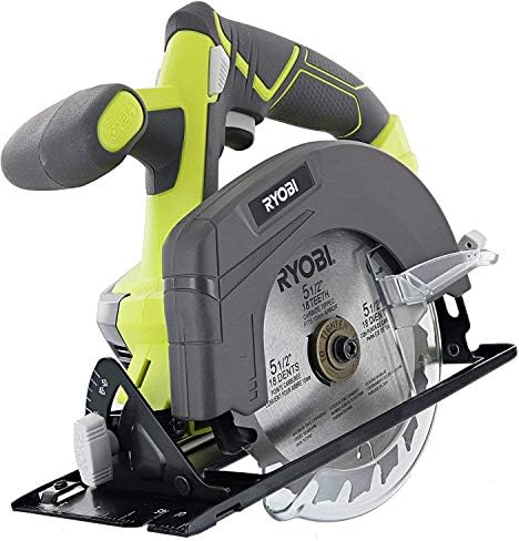 Ryobi 18 Volt Cordless Circular Saw, 5 1/2 in. - Bare Tool, (No Retail Packaging, Bulk Packaged) P505